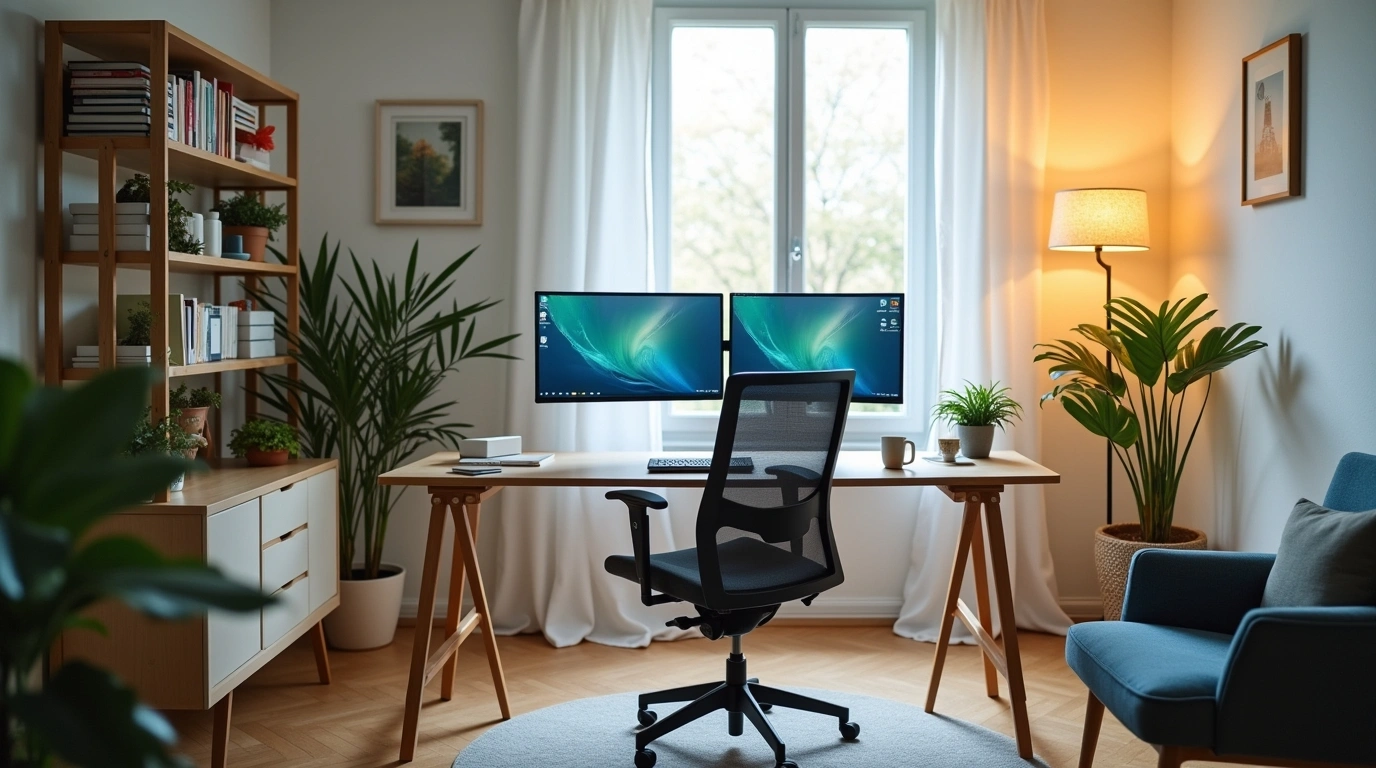 aménager son espace de télétravail