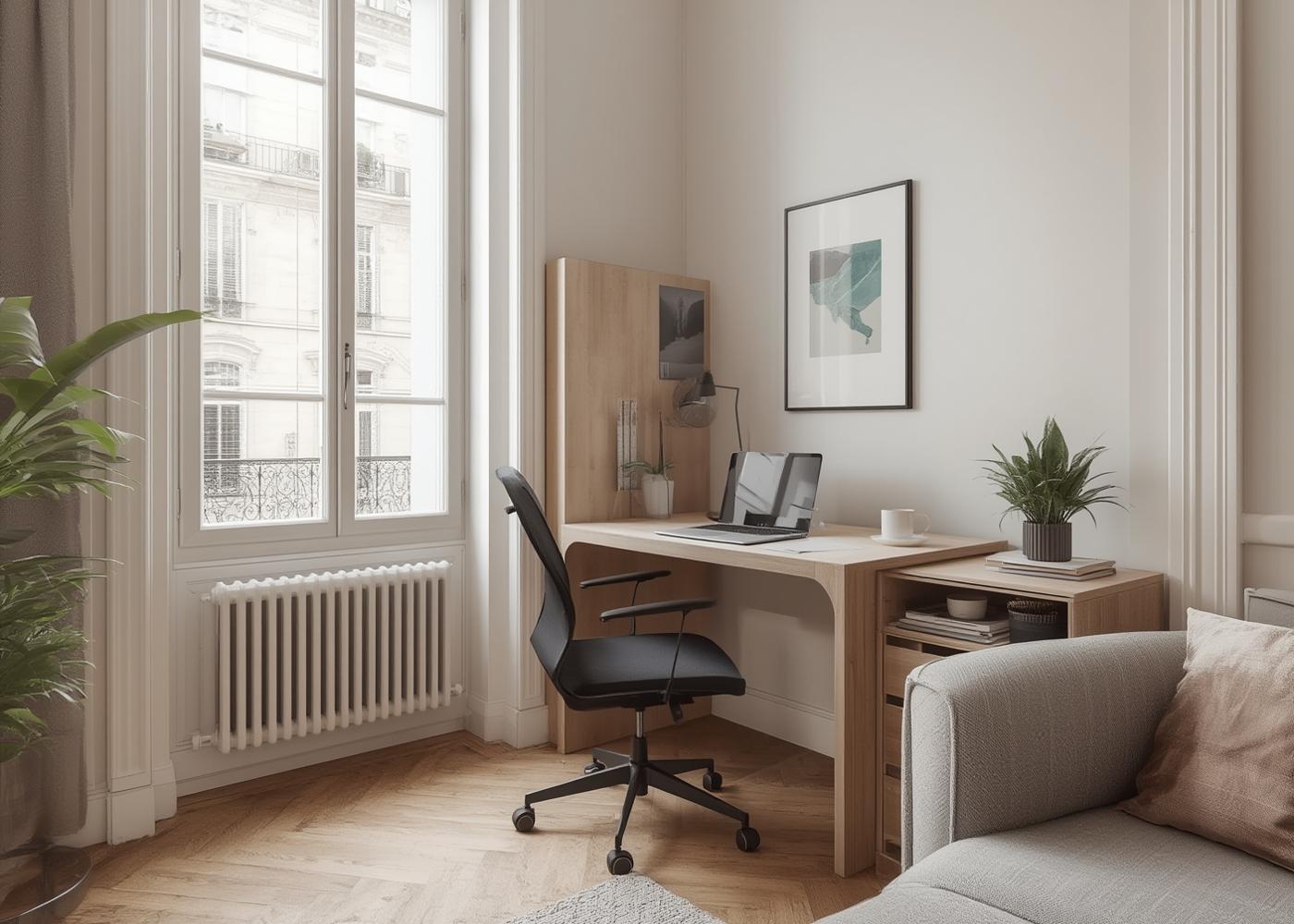 aménagement espace télétravail