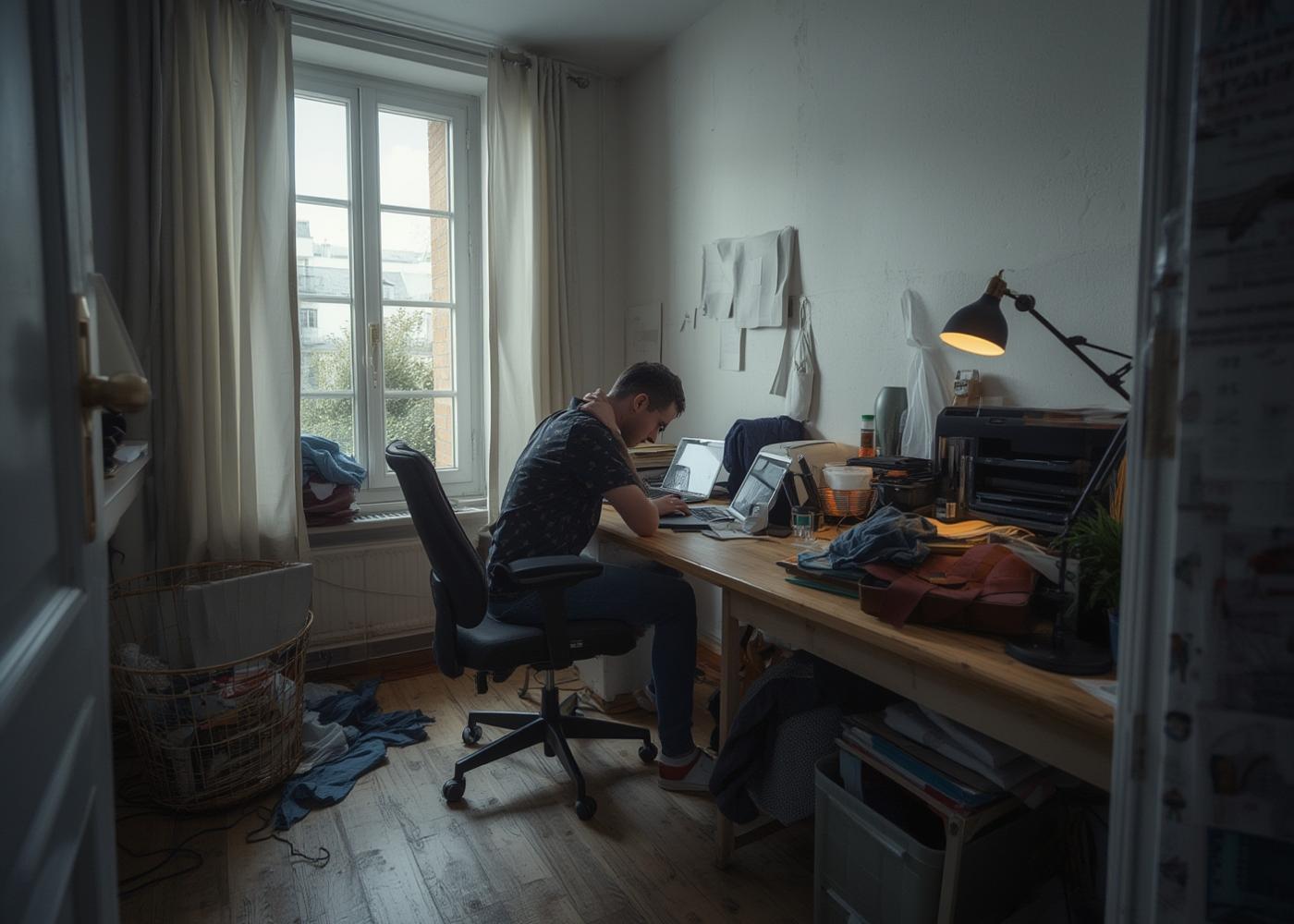 erreurs aménagement espace télétravail