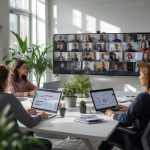 outils de communication pour le télétravail