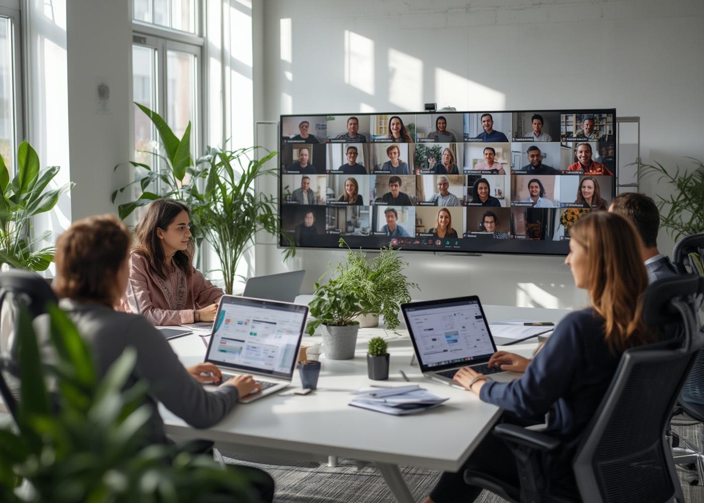 outils de communication pour le télétravail