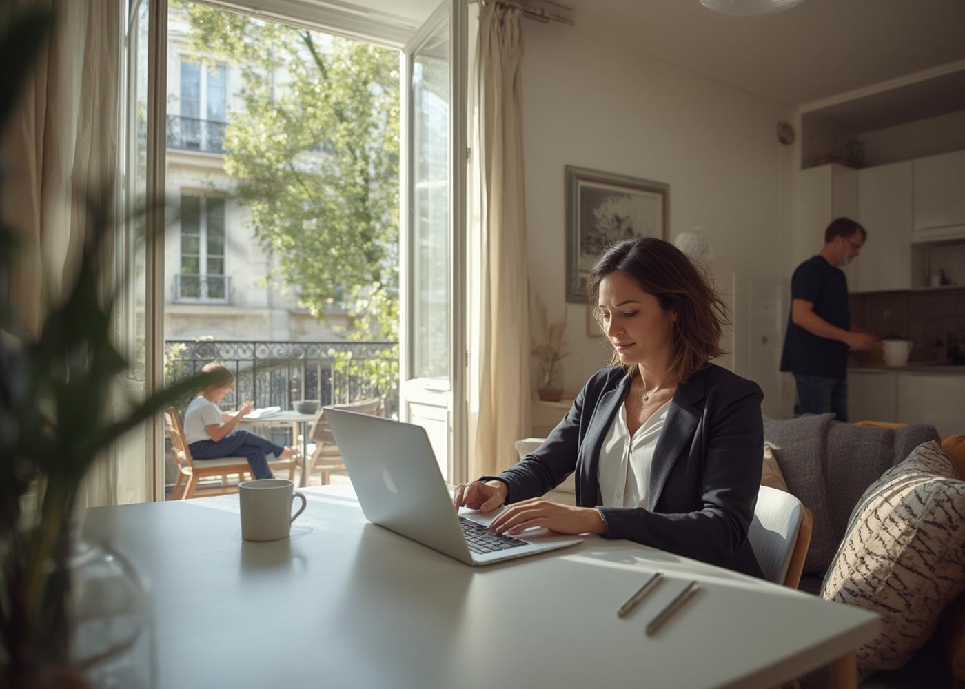 emploi télétravail temps partiel